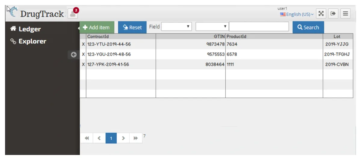 Ledger archive