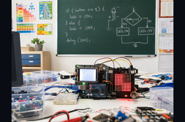 Arduino robotics class