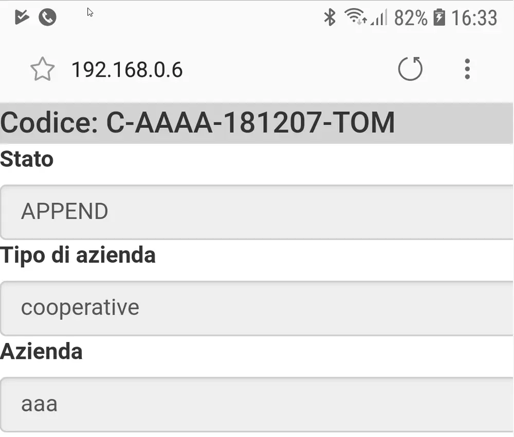ItalTrack Food and Product Ledger